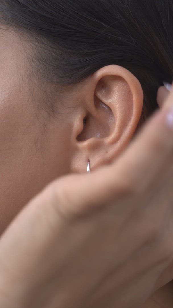Majestic Long Pearl Earrings in 925 Sterling Silver